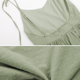 Robe bohoo vert sauge