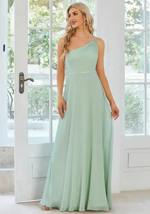 Robe témoin vert sauge