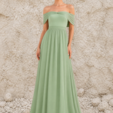 Robe vert sauge dos nu