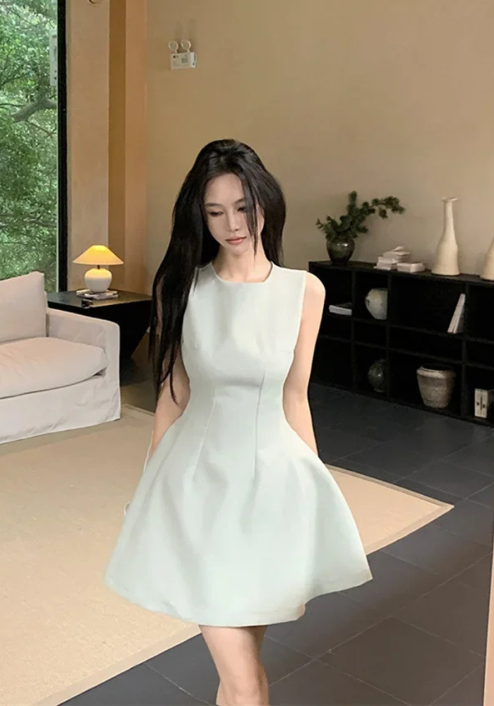Robe_verte_sauge_femme