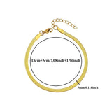 Chaine de cheville or 14K