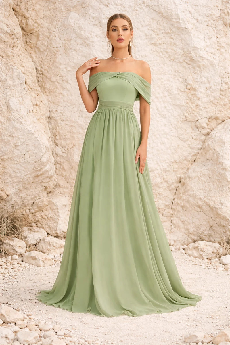 Robe multiposition vert sauge