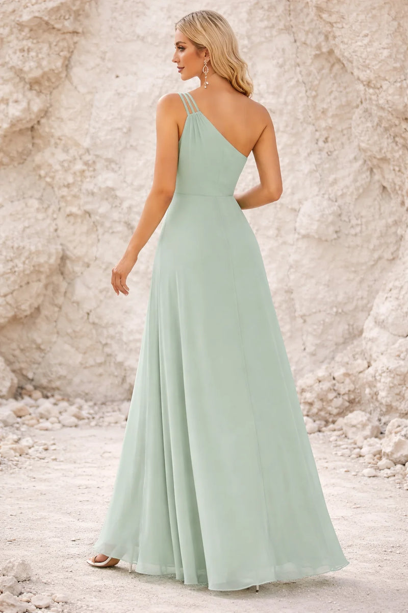 Robe témoin vert sauge