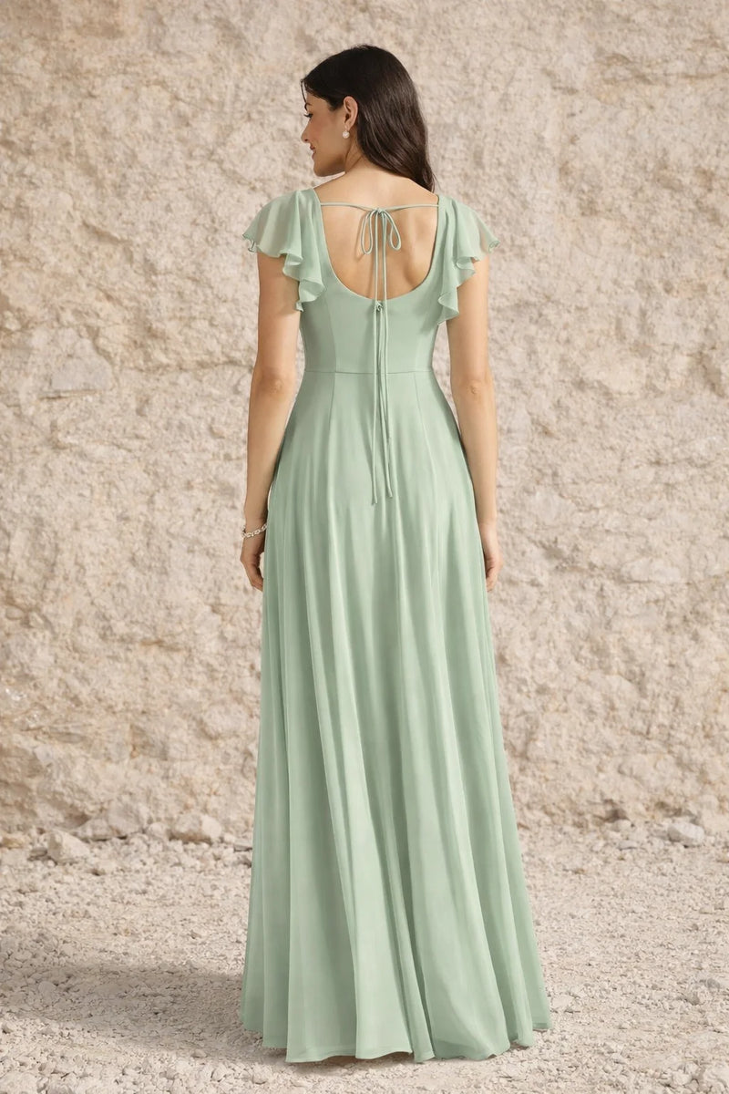 Robe vert sauge grande taille