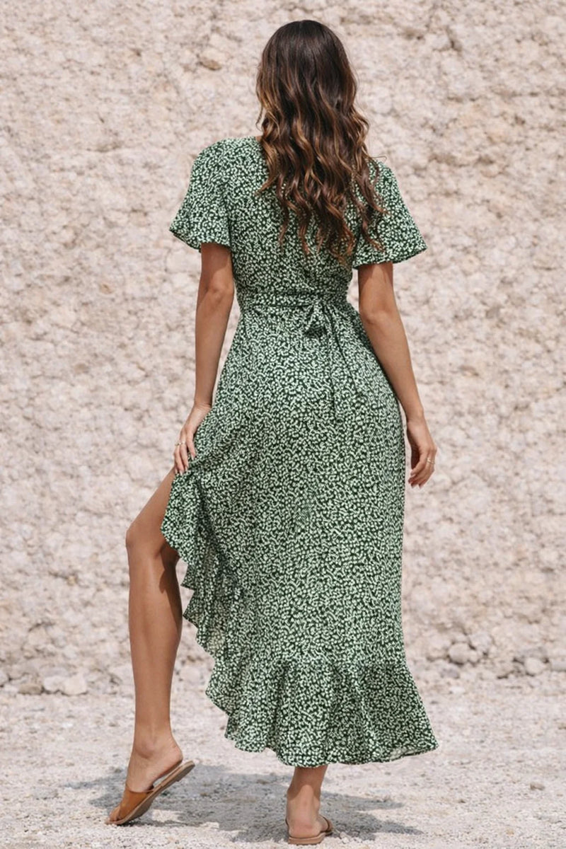Robe vert sauge foncé