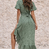 Robe vert sauge foncé