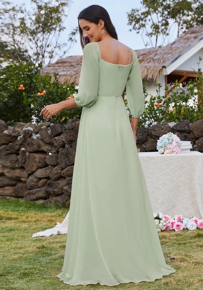 Robe à manche sale