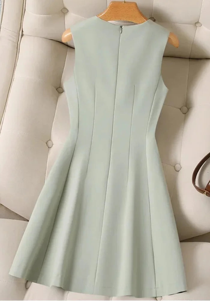 Robe_verte_sauge_femme